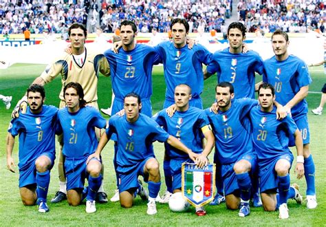 italia en el mundial 2006